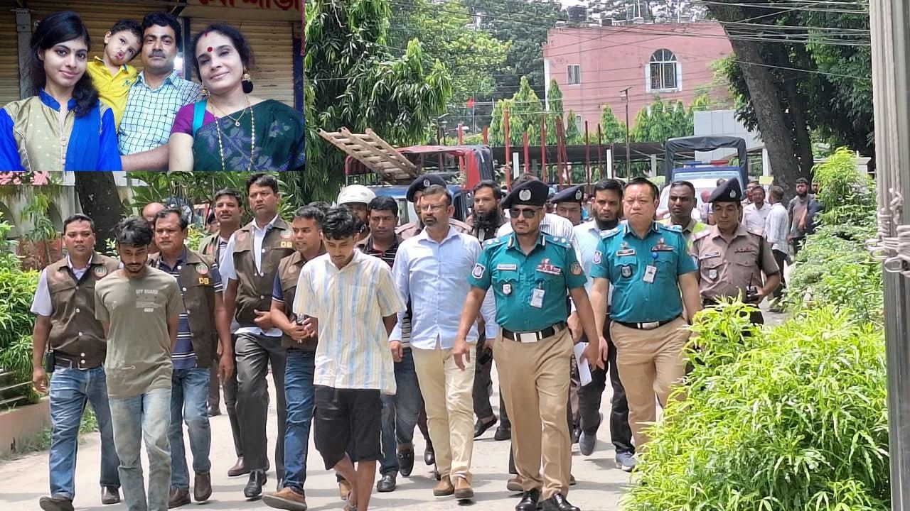 ইয়াবা সেবন দেখে ফেলায় চার খুন, রাতভর লাশের সঙ্গে ছিল ঘাতকরা: পুলিশ